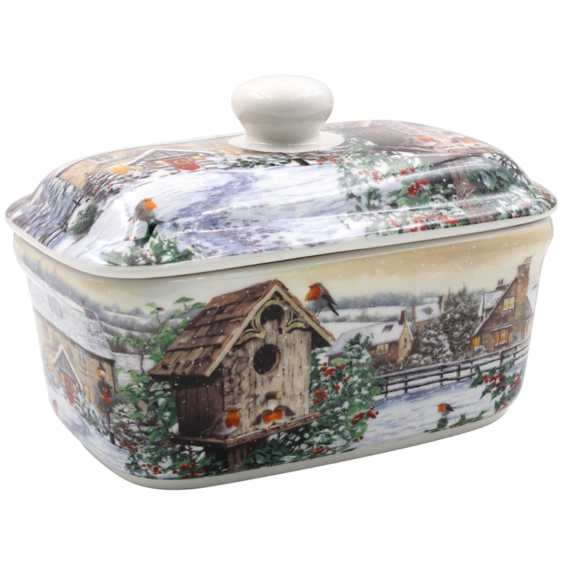 Robins Cottage Style Butter Dish