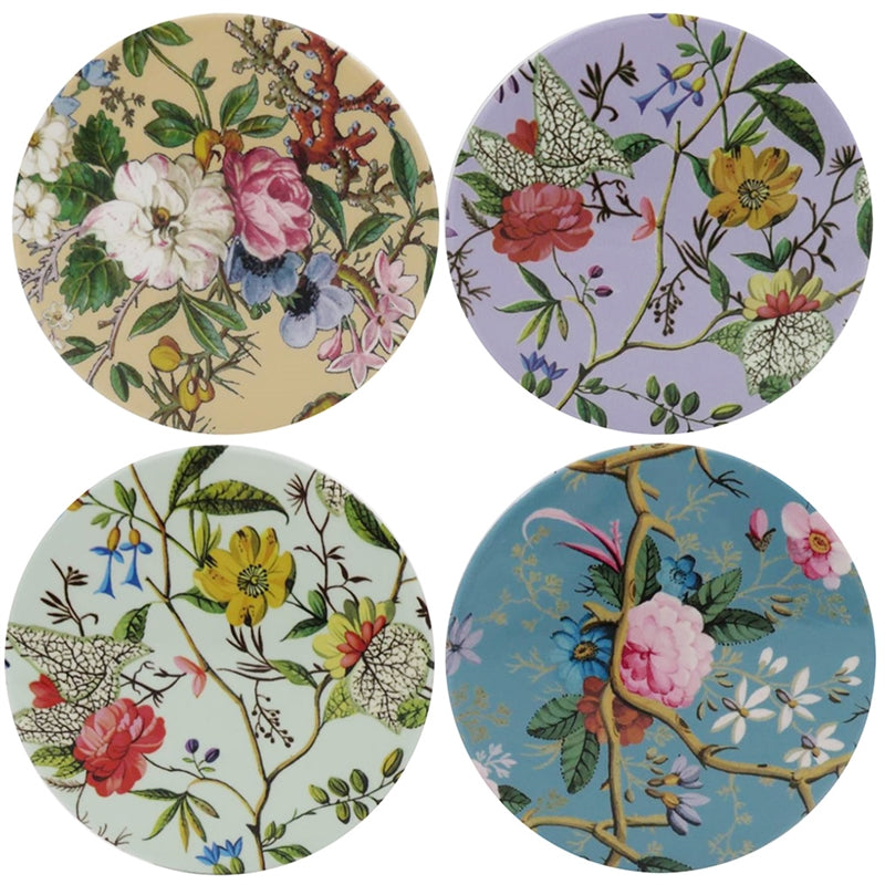 William Morris Designed Ceramic Coaster (set of 4) as