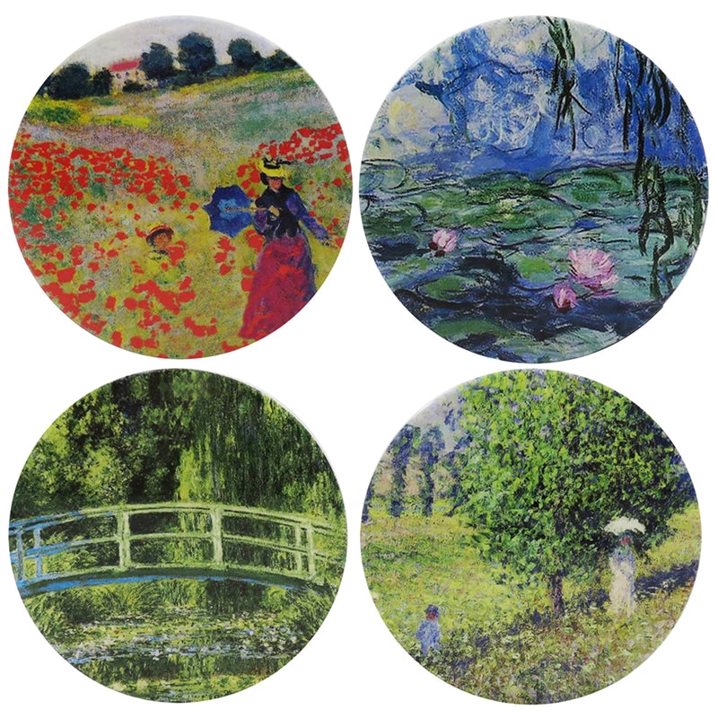 William Morris Designed Ceramic Coaster (set of 4) as