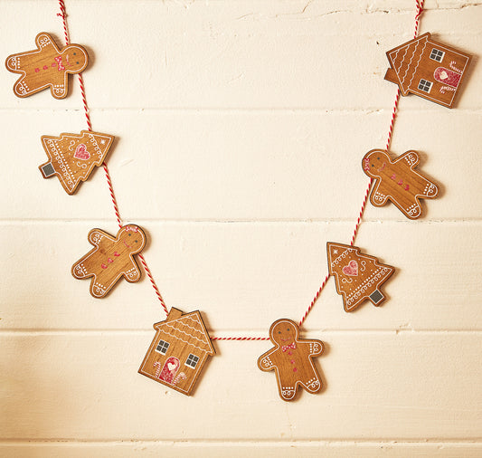 Gingerbread Christmas Bunting